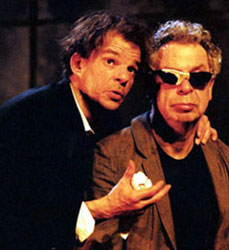 Denis Lavant et Bernard Ballet